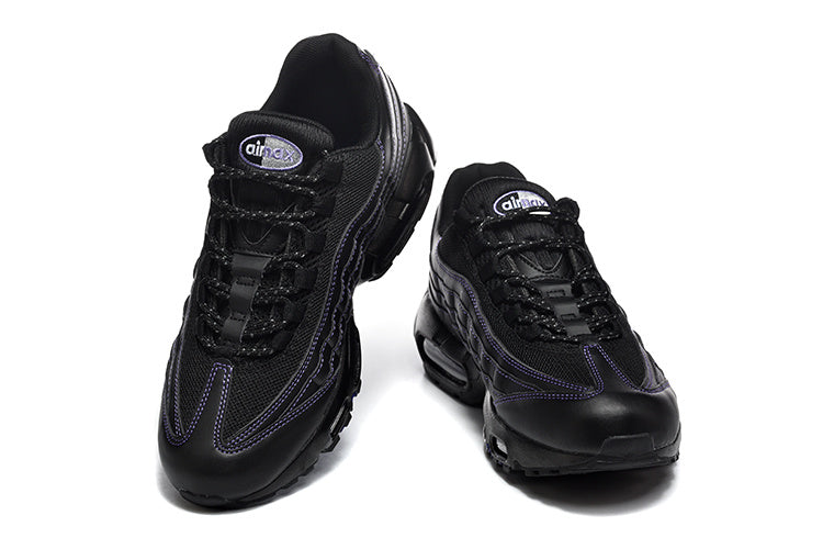 Nike Air Max 95 Black and Purple Sneakers IB7936-001