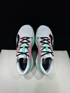 On Cloudboom Max Running Shoes, White Mint Pink