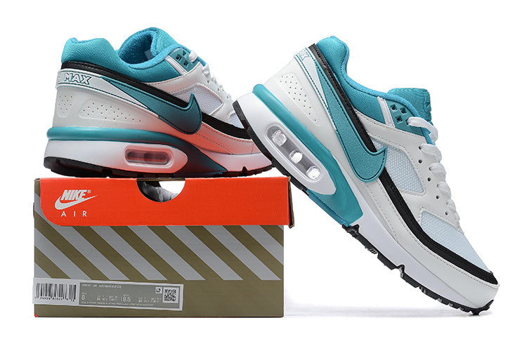 Nike Air Max 93 White and Teal Sneakers