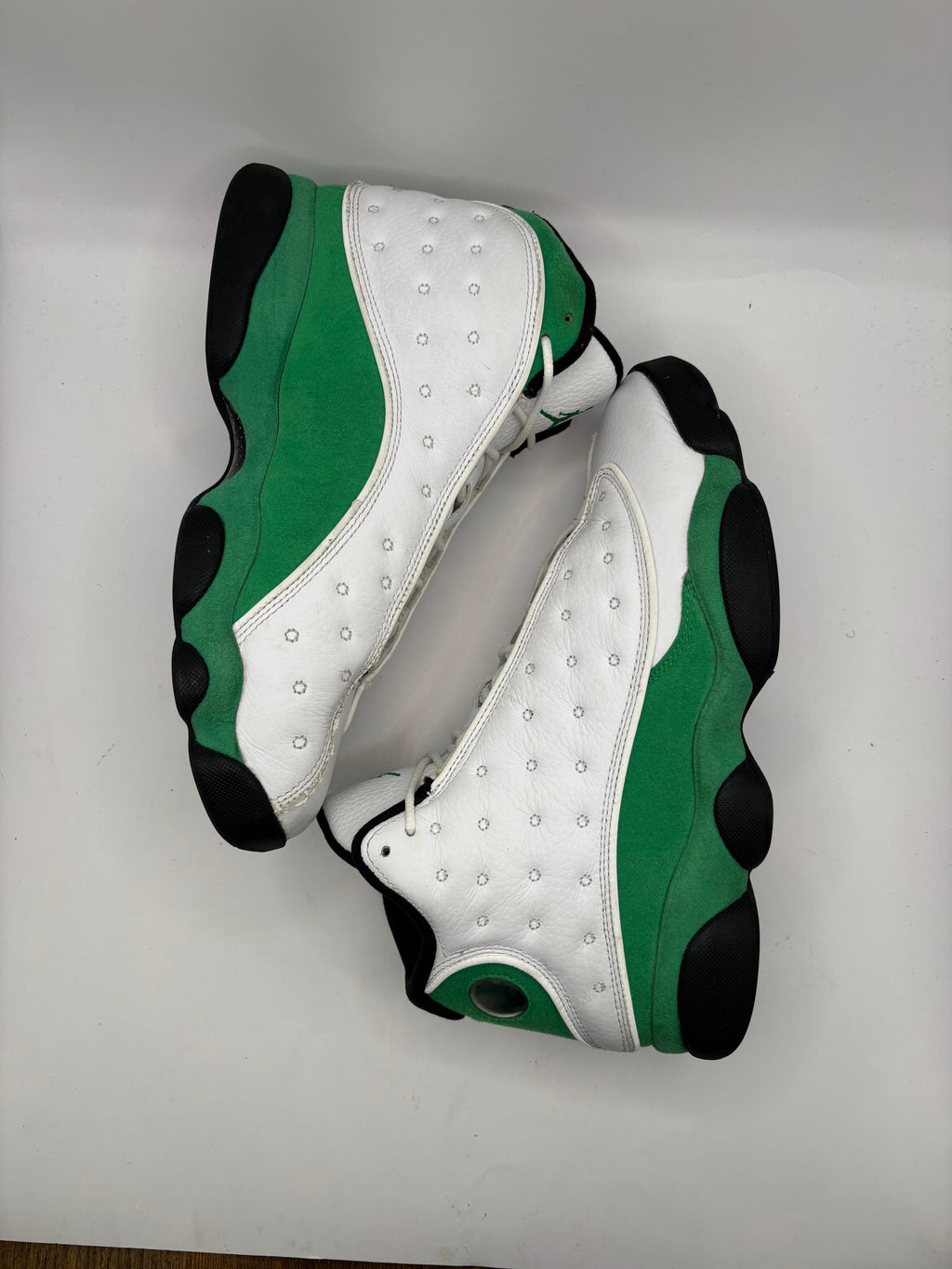Jordan 13 Retro White Lucky Green