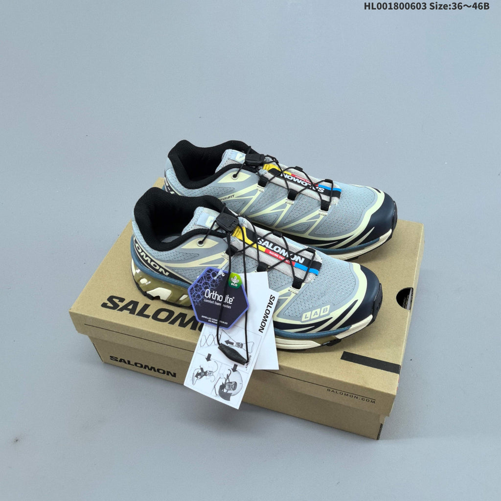 Salomon XT-6 GTX Trail Running Shoes in Gray
