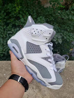 Air Jordan 6 Cool Grey High-Top Sneakers