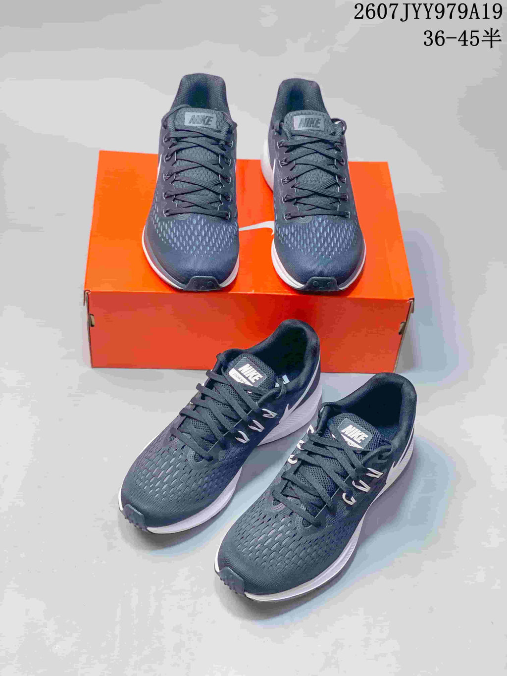 Nike Air Zoom Winflo 5 Running Shoes Dark Gray White