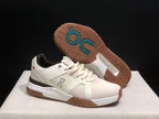On THE ROGER Clubhouse Pro Tennis Shoes White Brown