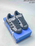 Adidas Superstar XLG Sneakers Grey Black JR7444