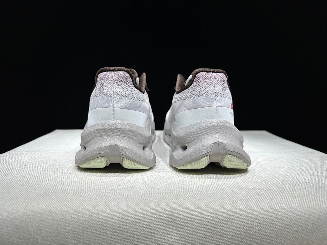 On Cloudtilt Sneakers in Blush Pink and Pearl White