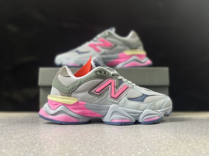 New Balance 9060 YSI Grey Pink Sneakers