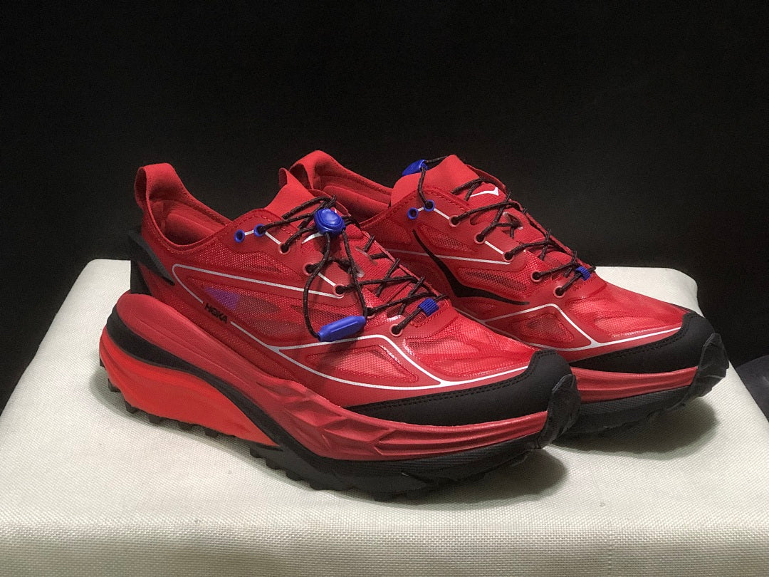 HOKA Stinson One 7 Trail Sneakers in Red