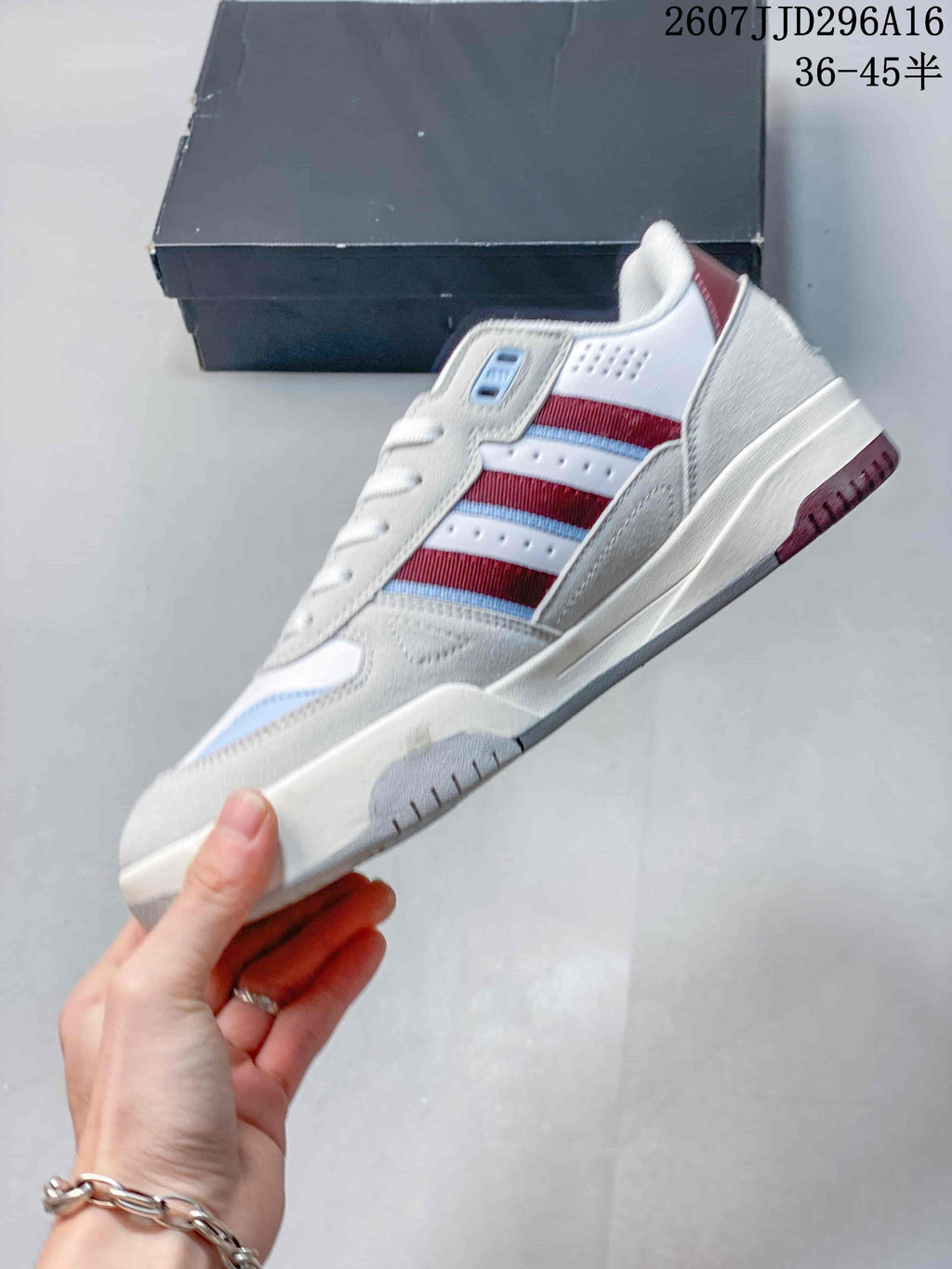 adidas Originals Tekkira Cup Sneakers White Red Blue 07JJD296A16