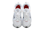 Nike Air Max White and Red Running Sneakers