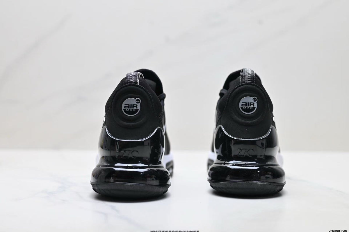 Nike Air Max 270 Premium Black and White Sneakers