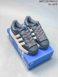 adidas Superstar XLG Sneakers Black and White JR7444