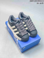 adidas Superstar XLG Sneakers Black and White JR7444