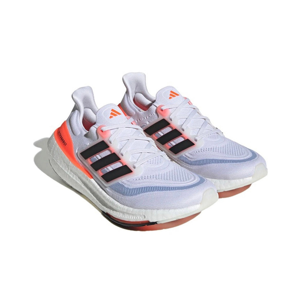 Adidas Ultraboost 23 Running Shoes White Black Orange HQ6351