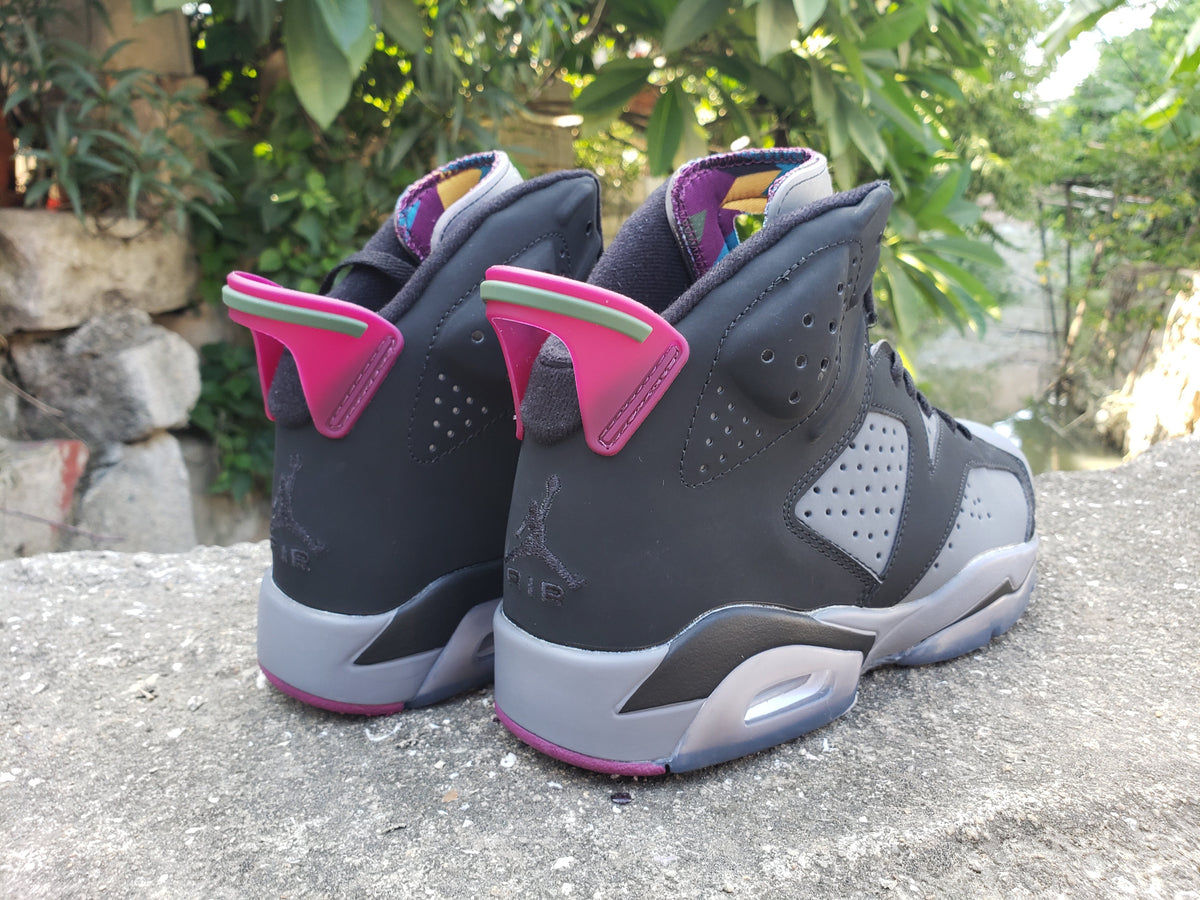 Air Jordan 6 Bordeaux High-Top Sneakers