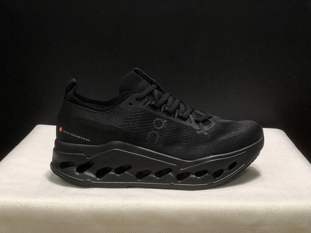On Cloudsurfer Max Black Running Sneakers