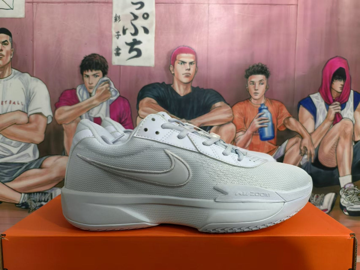 Nike Zoom 101 White Basketball Shoes