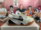 Nike Kobe Basketball Sneakers White Green Gum Sole