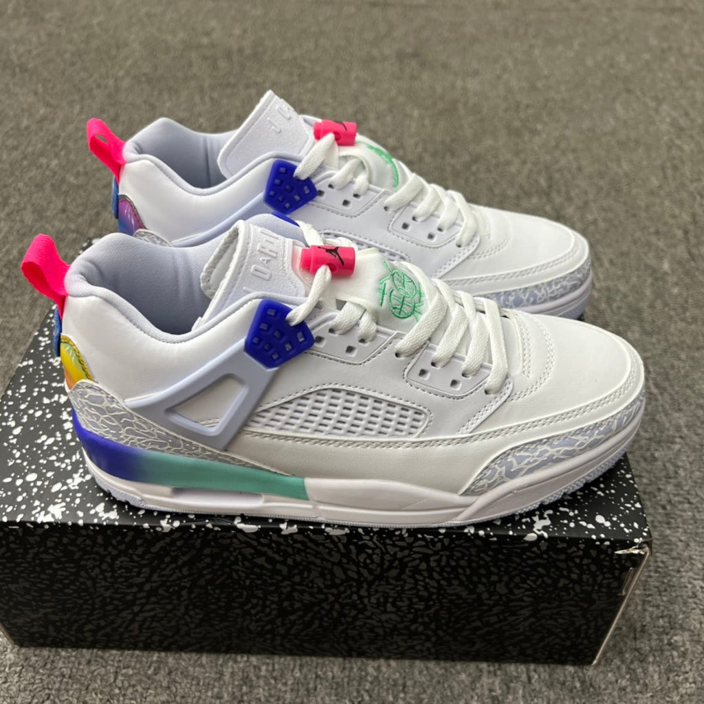 Air Jordan Spizike Low “Dong Dan” White Sneakers HF5758-151