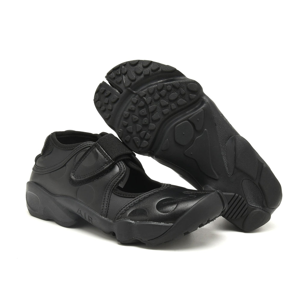 Nike Air Rift BR Split-Toe Shoe Black Silver