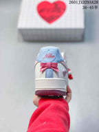 Nike Air Force 1 '07 Low Sneakers White and Pink 2601JXD293A28