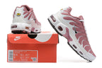 Nike Women's Air Max Plus Pink and White Sneakers