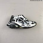 Balenciaga Runner Low-Top Sneakers in Black and White