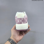 MLB Chunky Liner Low-Top Sneakers in Mauve and White
