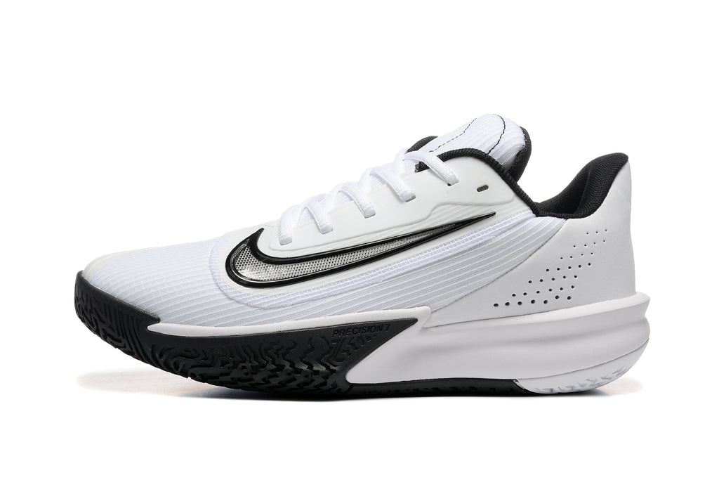 Nike Precision 7 Basketball Shoes White Black