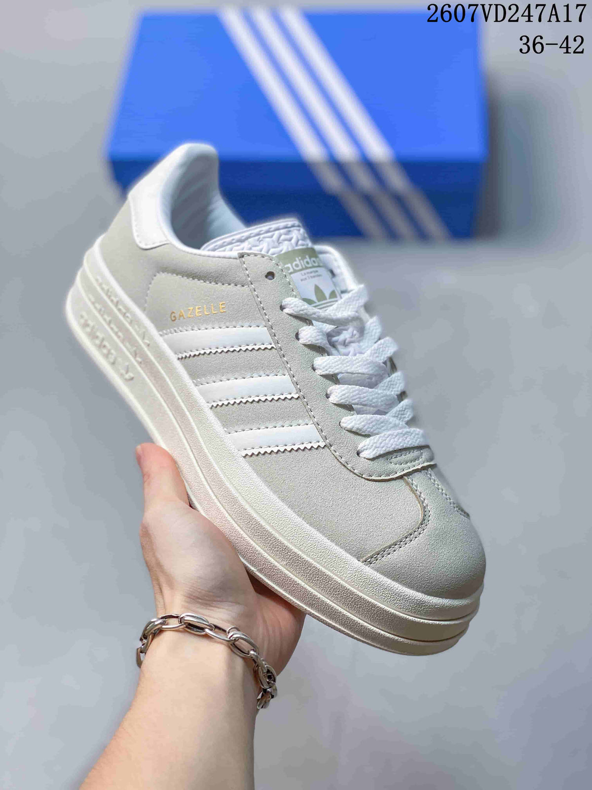 adidas Gazelle Bold Sneakers in Light Gray