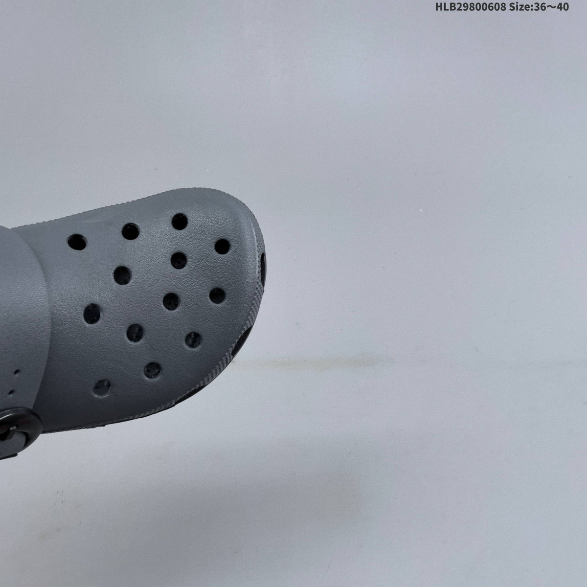 Crocs Classic Clog in Charcoal Gray