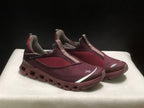 On Cloud X 4 Coast Slip-On Sneakers Burgundy Red