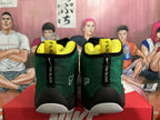 Nike Green Black Yellow Basketball Sneakers
