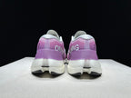 On Cloudboom Max White Purple Running Sneakers