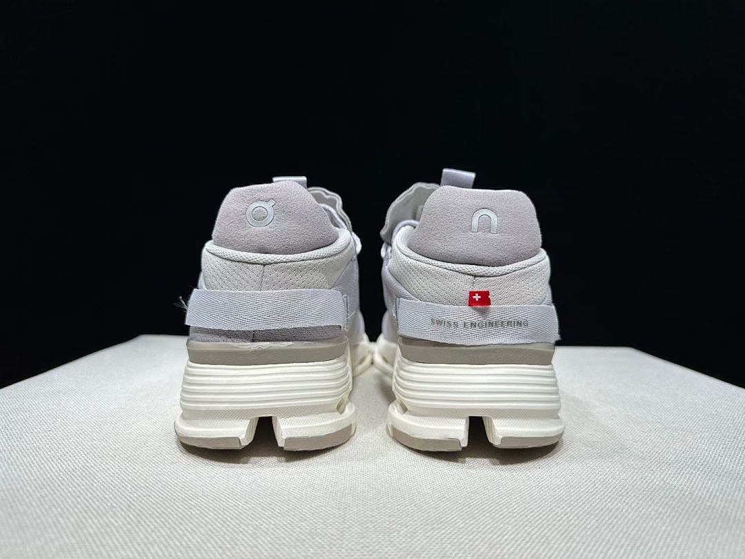 On Cloudnova 2 Sneakers in Gray and Purple