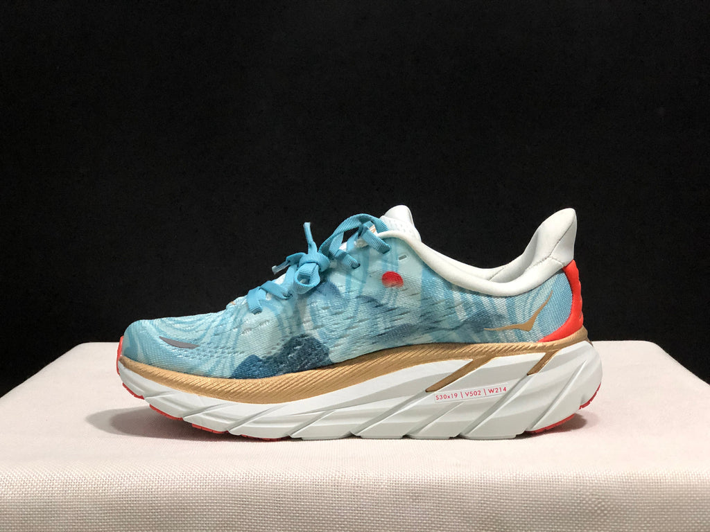 HOKA Clifton 8 Ink Wash Running Shoes