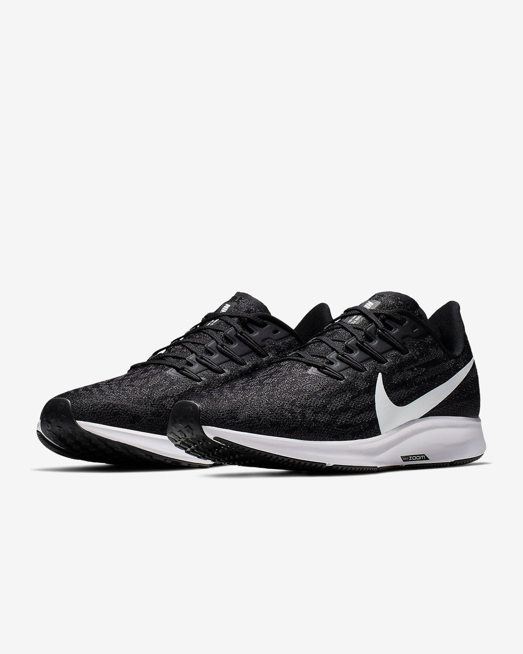Nike Air Zoom Pegasus 36 Running Shoes Black White AQ2203-002