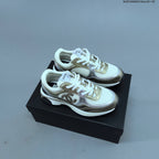 CHANEL 23C Low-Top Sneakers with Mesh Panels