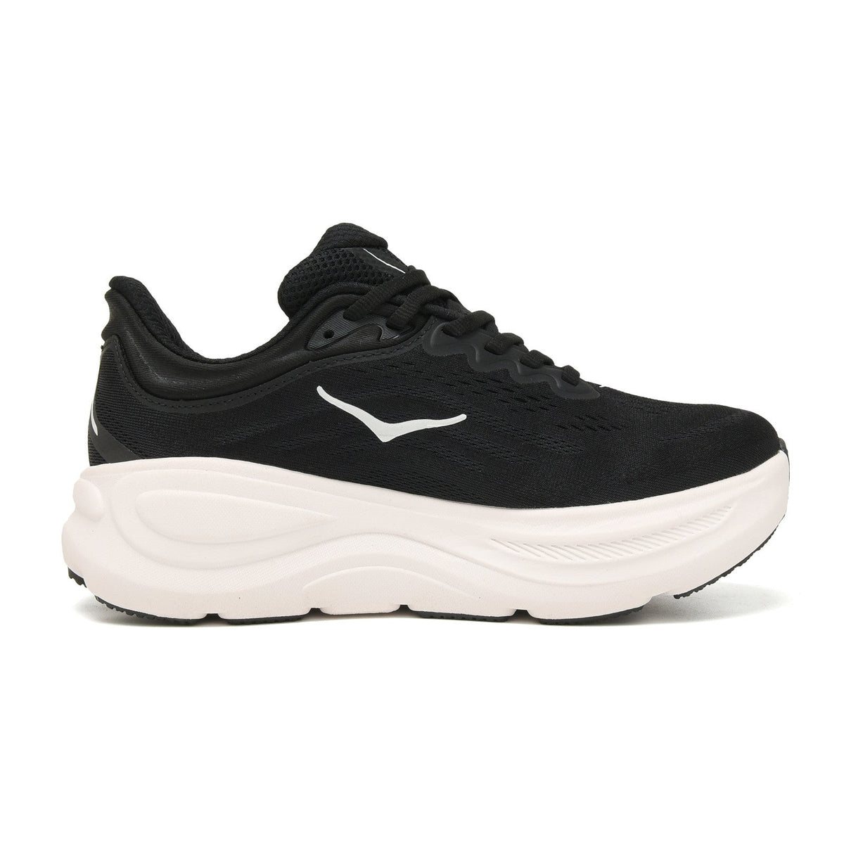HOKA Bondi 9 Black White Running Shoes 1162011-BWHT