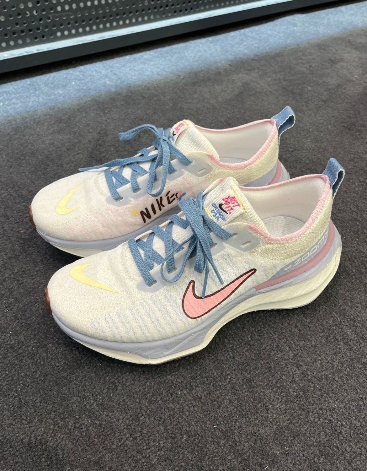 Nike ZoomX Invincible Run Flyknit 3 Running Shoes Blue White FJ7727-161