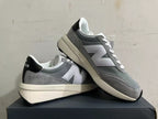New Balance U370 Sneakers, Gray and White