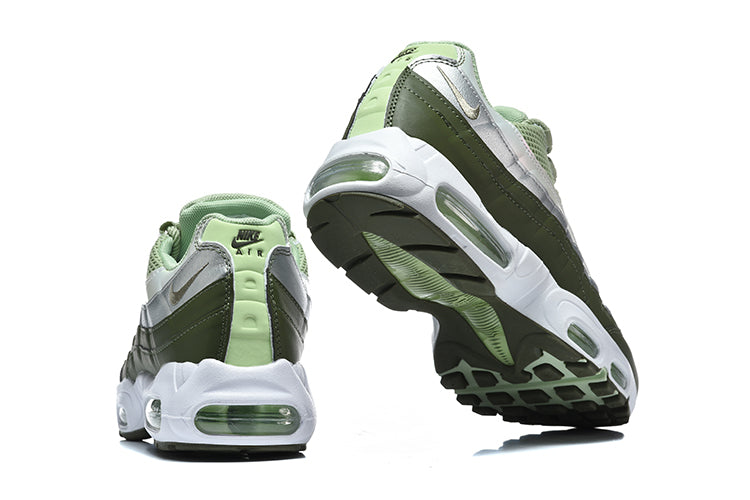 Nike Air Max 95 TT Sneakers in Green and Silver