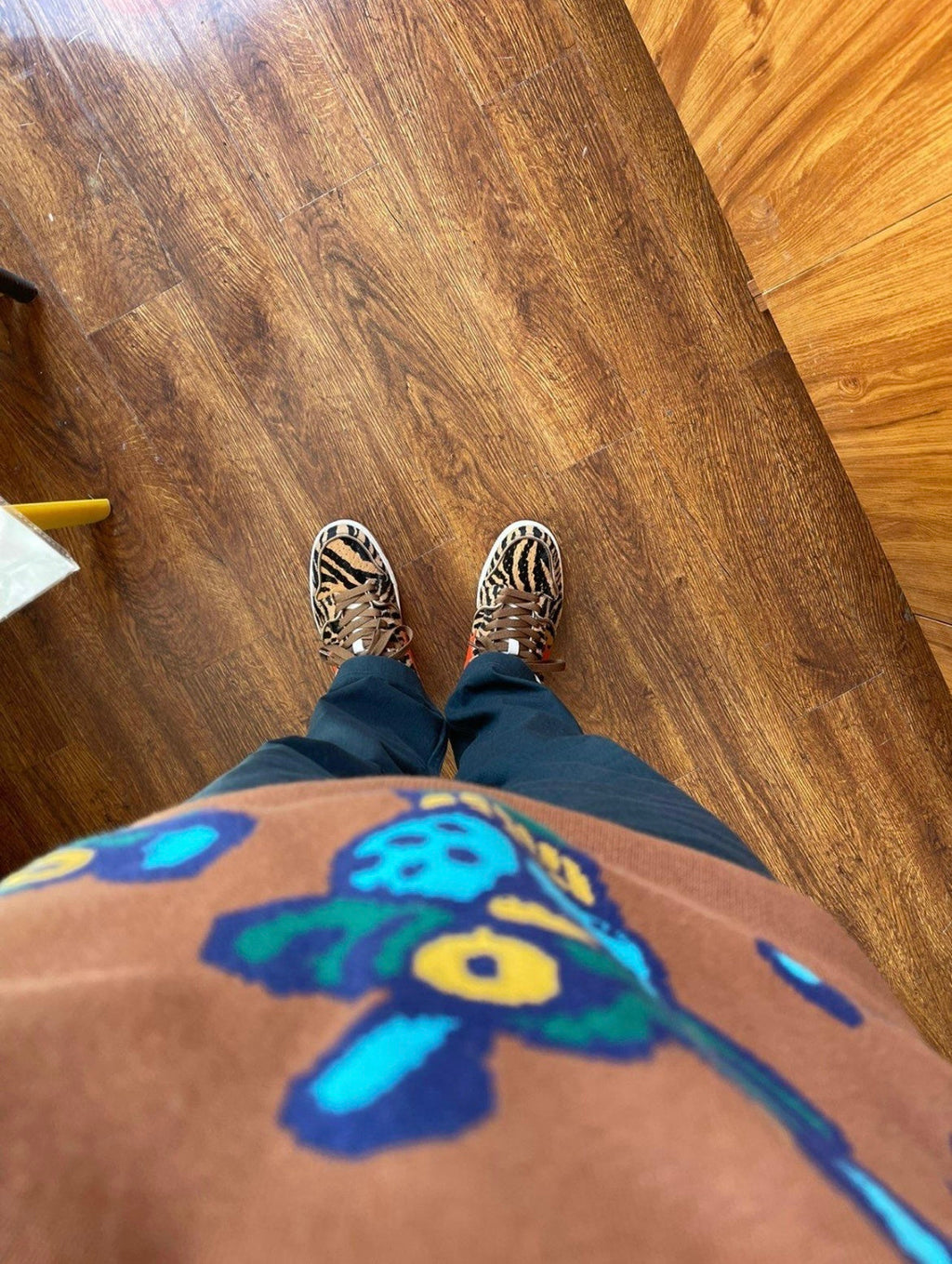BAPE SK8 STA Tiger-Stripe Low-Top Sneakers