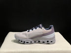 On Cloudmonster Sneakers in Gray and Purple