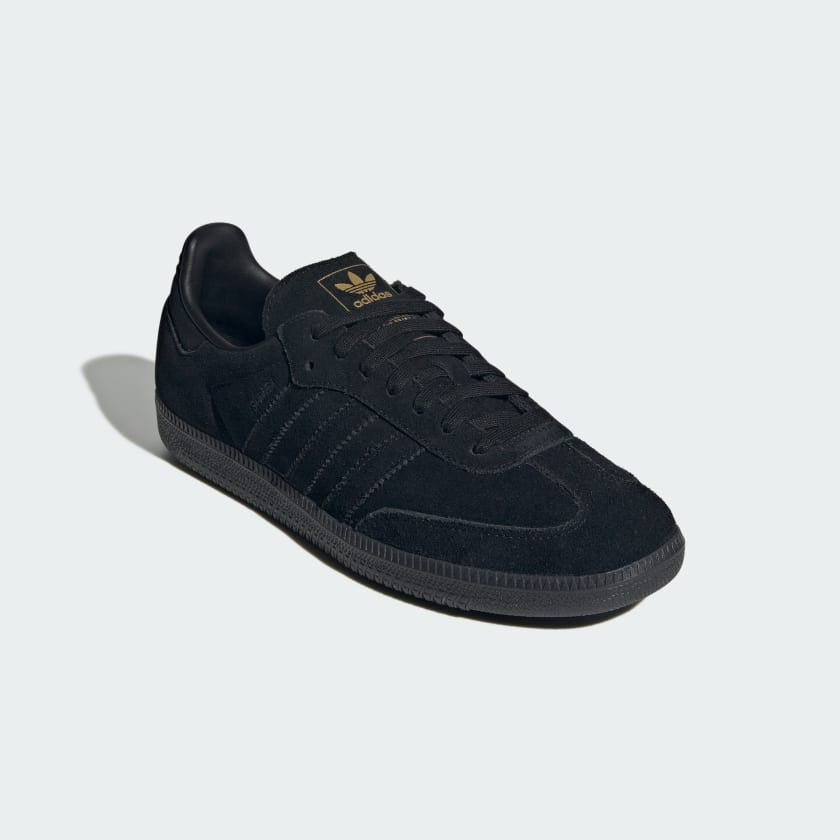 Men's Adidas Samba OG - Core Black/Grey Three