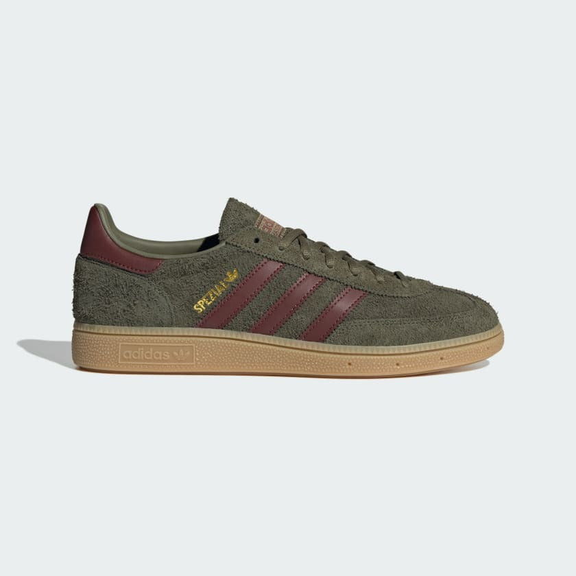 Men's Adidas Handball Spezial -  Focus Olive/Fox Brown