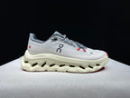 On Cloudtilt Sneakers in Ivory and Gray