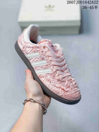 adidas Originals x Caroline Samba OG Ruched Low-Top Sneakers