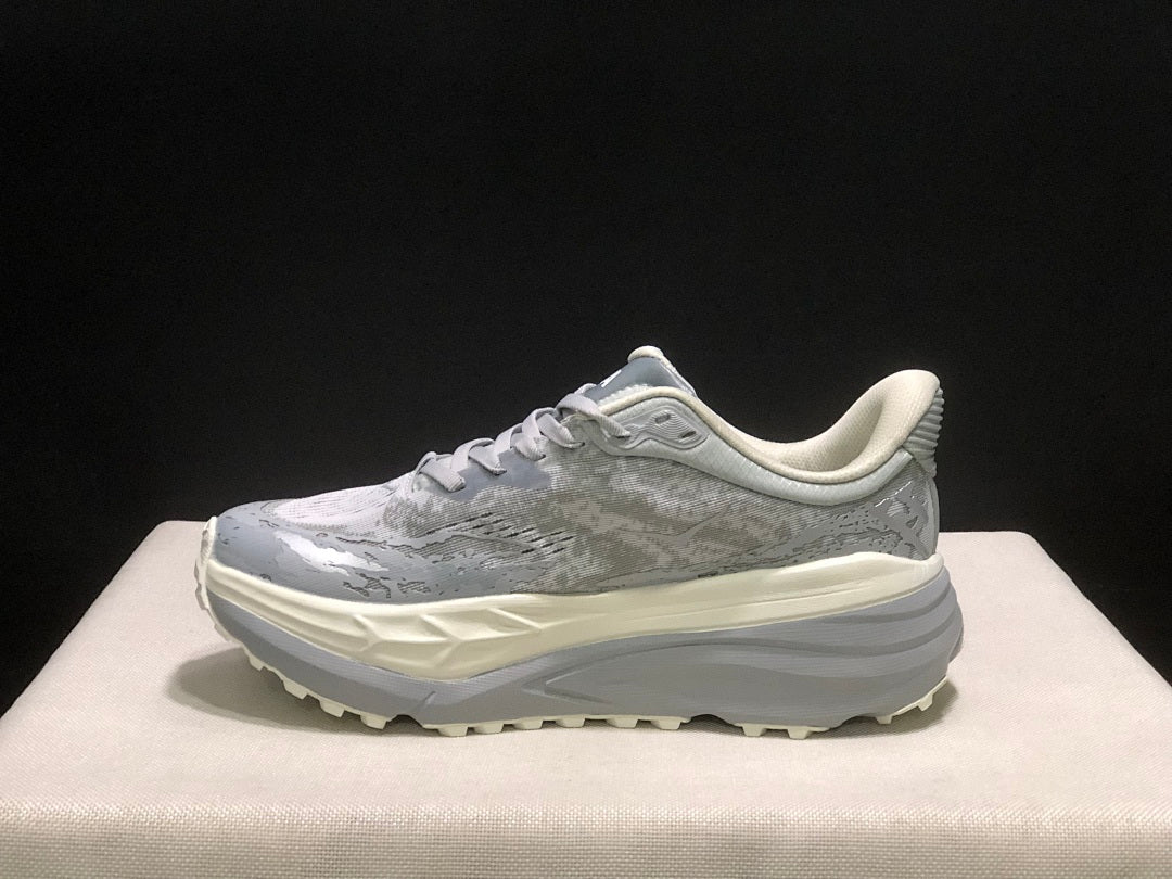 HOKA Stinson 7 Trail Running Shoes, Gray