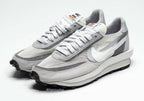 Nike x sacai LDWaffle Sneakers in White and Grey BV0073-100
